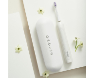 Seysso Szczoteczka soniczna Carbon Basic White + etui + końcówka - 1226189 - zdjęcie 5